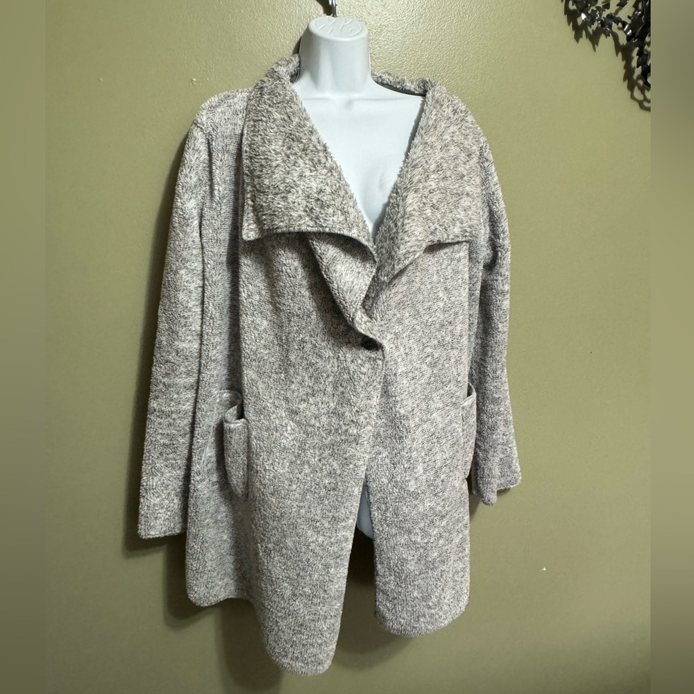 Hugs by Soft Surroundings Fuzzy Cardigan, Size M